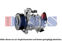 Kompressor Klimaanlage AKS Dasis 853139N Passend FÜR Fiat Jeep Klima Kompressor