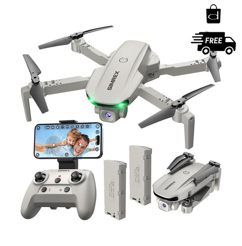 Kostenloser Versand 1080P Kamera Drohne für Kinder & Erwachsene RC Quadrocopter Mini Drohne