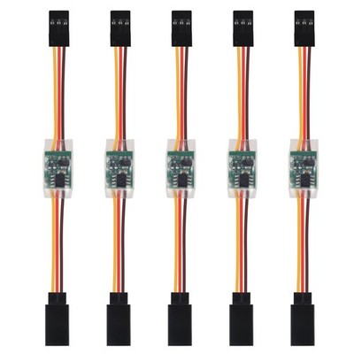 ACEIRMC 5pcs Servo Signal Reverser Rotation Inverter 3.6V - 24V Steering...