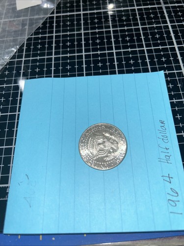1964 Silver Kennedy Half Dollar BU - Picture 9 of 9