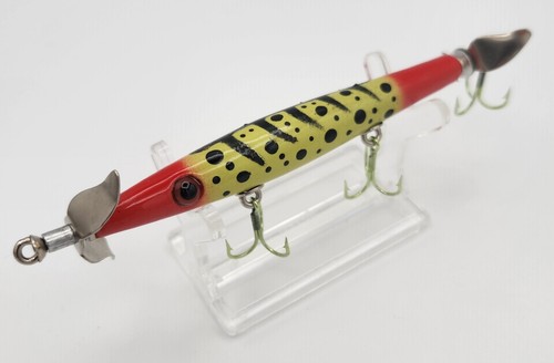JNG God's Horse Wooden Fishing Lure with Drilled Eyes