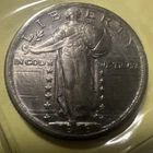 1918 Standing Liberty Quarter  (2)