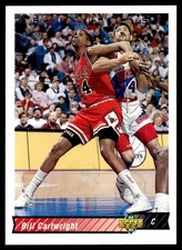 1992-93 Upper Deck Bill Cartwright Chicago Bulls #93