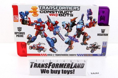 Transformers Construct-Bots Ultimate Optimus Prime vs Megatron Sealed NEW