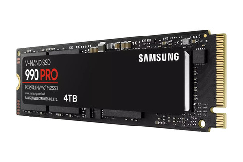 Samsung 990 PRO NVMe M.2 SSD 4TB PCIe 4.0 MZ-V9P4T0BW NEU 5 Jahre Garantie - Afbeelding 4 van 6
