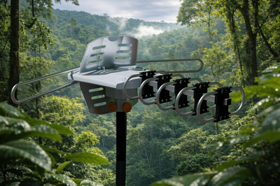 #ad #ad HDTV 1080P Outdoor Amplified Digital Antenna 360 Rotor HD TV UHF VHF FM 150 Mile $43.65