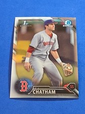 2016 C. J. Chatham ROOKIE RC Bowman Chrome Draft #BDC-38