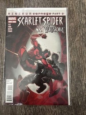 SCARLET SPIDER VS. VENOM Minimum Carnage Part 2 Issue 10 FREE Del UK