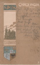 Studentika 1922 Carolingia Aachen Studentica Połączenie studenckie Karta couleur