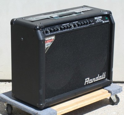Randall RG200 G2 Series 2X12 Guitar Combo Amplifier Speaker Cab - Black