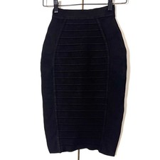 House Of CB Pencil Skirt Size XS Black Bandage Body Con Party Event