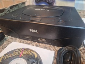 Sega Saturn Console Bundle USA Region CIB Complete in Original Box TESTED