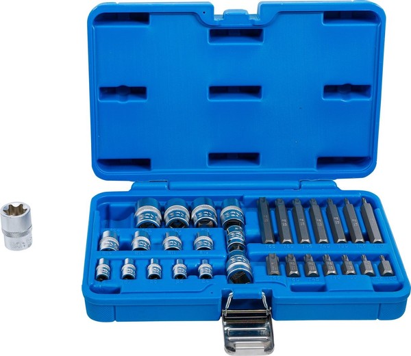 Bit- Und SteckschlüSsel-Satz | E-Profil / T-Profil (FüR Torx) | 30-Tlg.-image
