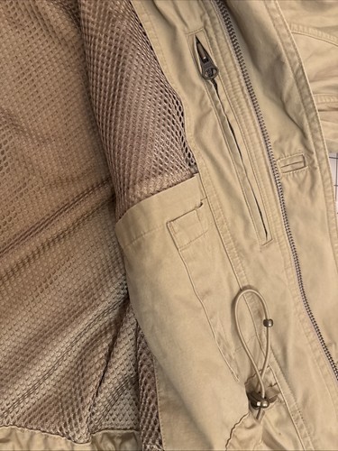 L.L. Manteau veste de campagne BEAN kaki cargo CFD5 capuche zippée intégrale homme taille XL HAUT - Photo 13/21