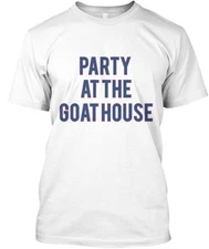 Party At The Goat House T-Shirt Made in the USA Size S to 5XL