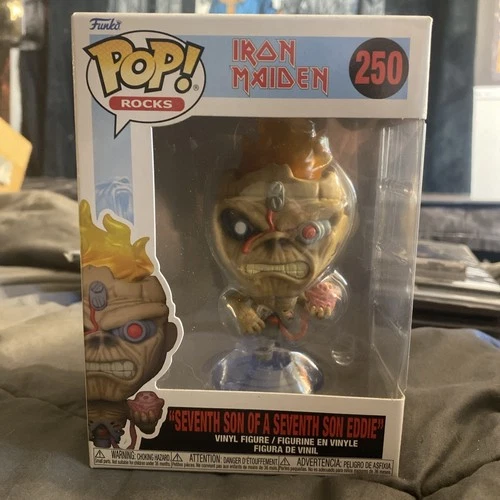 Funko Pop! Rocks Iron Maiden "Seventh Son of a Seventh Son Eddie" 250 New