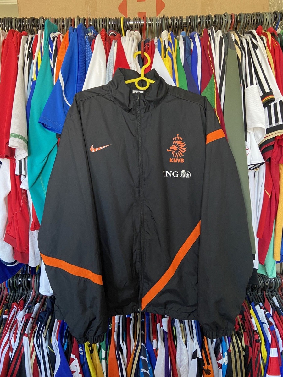 NETHERLAND 2012 2013 TRAINING FOOTBALL SOCCER TRACK JACKET NIKE sz