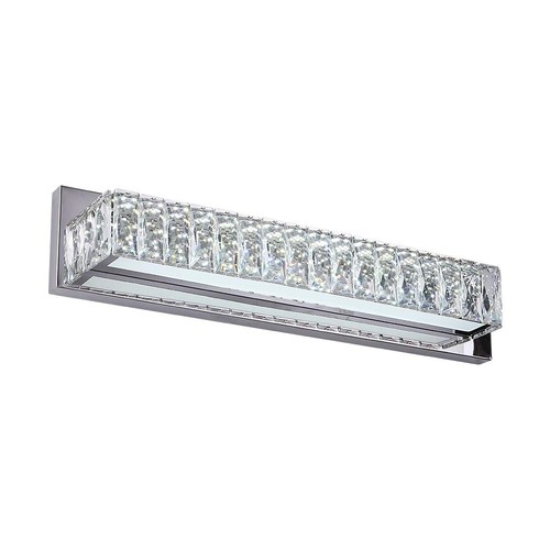Crystal Vanity Lights, Bathroom Vanity Lighting Fixtures Over Mirror, LED Mod...