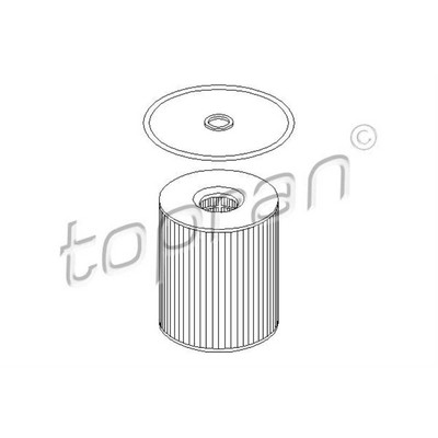 Inserto filtro olio Fiat Ducato 2.2 Multijet 2006 Bosch