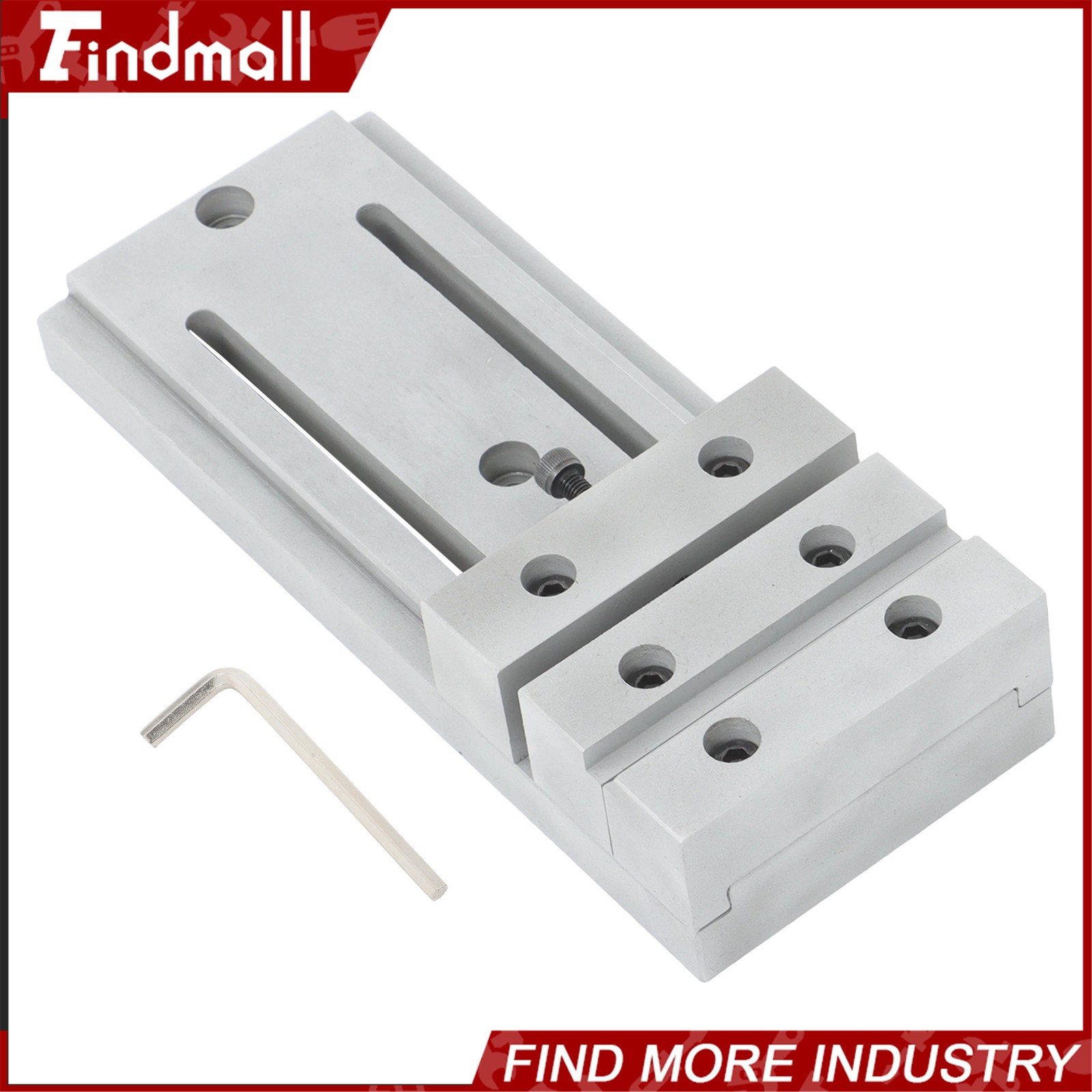 Findmall Workholding Clamp Work Table for CNC Router Bench Vise