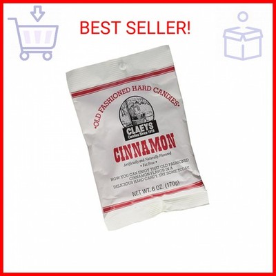 Claeys Candies Cinnamon - Old Fashioned Hard Candy - Artificially and Naturally