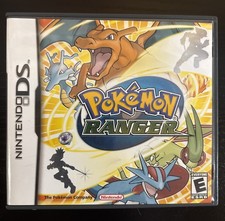POKEMON RANGER NINTENDO DS CASE AND MANUAL ONLY NO GAME