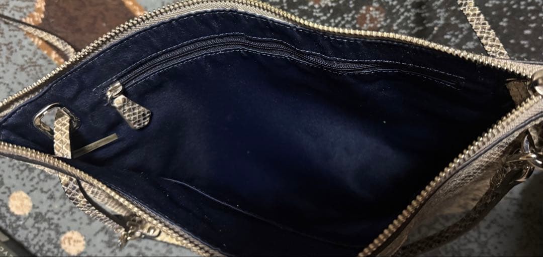 COACH Python Pattern Leather Shoulder Bag unused … - image 5