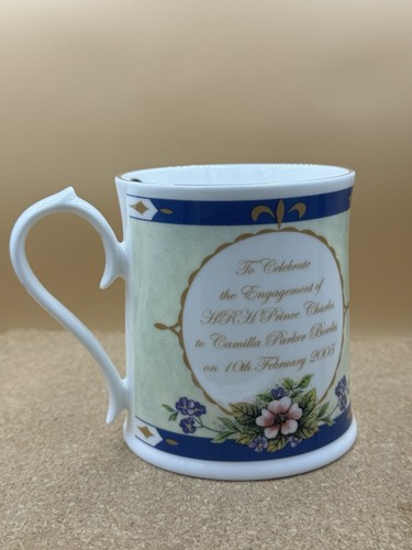 Taza de compromiso Aynsley Peter Jones príncipe Carlos y Camilla - Imagen 2 de 3