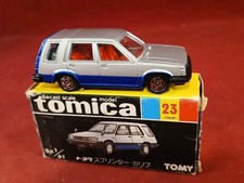 Tomica Pocket Car Toyota Sprinter Carib Tercel 4wd Silver Wblack Box Japan 23 Tomica Pocket Car Toyota Sprinter Carib Tercel 4wd Silver Wblack Box Japan 23