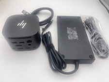 New HP USB-C Thunderbolt G4 280W Dock 4J0G4AA ABA Black HP 280W Power Adapter