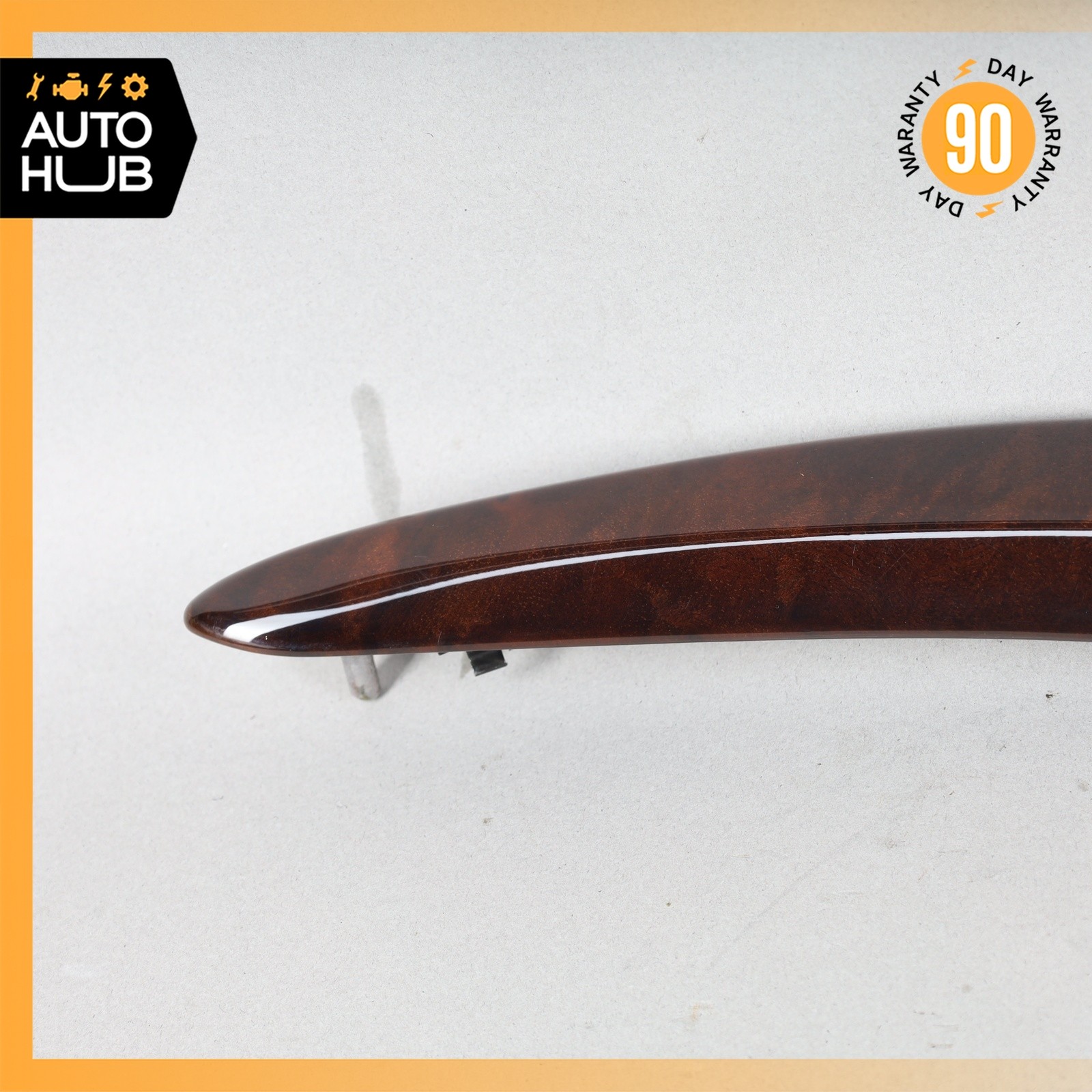 08-19 Maserati GranTurismo M145 Coupe Rear Right Door Panel Trim Wood OEM 66k