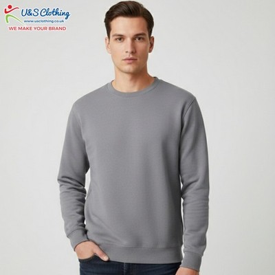 GILDAN Unisex Hammer Maxweight Crewneck Sweatshirt Classic Pullover Plain Pulli