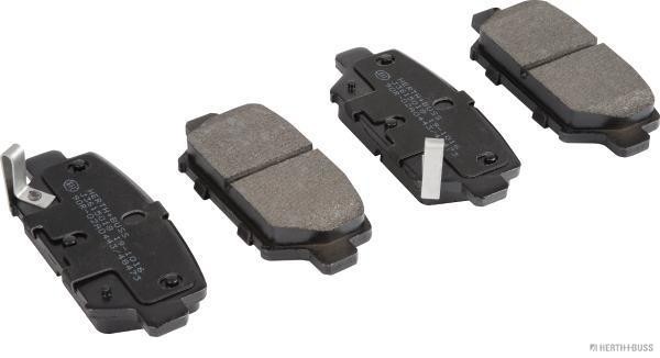 Herth+Buss Jakoparts BremsbeläGe Bremsbelegsatz Hinten FüR Mitsubishi Eclipse-image