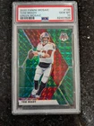 2020 PANINI MOSAIC TOM BRADY GREEN MOSAIC PSA 10 GEM MINT  TAMPA BAY UNIFORM 🔥