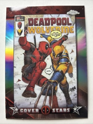 2025 Topps Deadpool - Deadpool & Wolverine #CS-19 -  Cover Stars #2 - Refractor