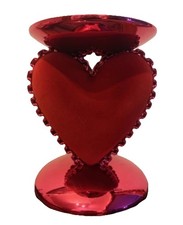 Bath & Body Works Ruffled Heart Cushion 3-Wick Candle Pedestal Valentine 2026❤️