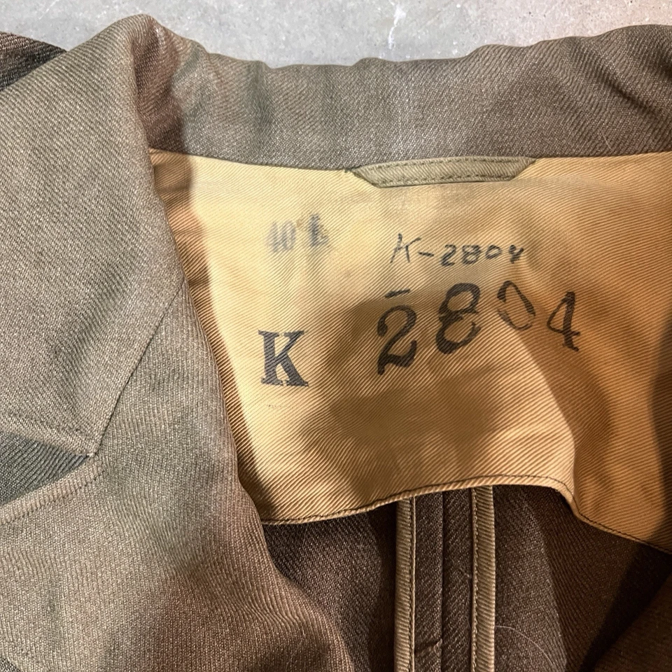 WW2 dated US Army Air Corps Air Force Enlisted Ranks Jacket Uniform Size 40R - Image 4 of 4