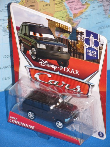 DISNEY PIXAR CARS MIKE LORENGINE RANGE ROVER #2/9 PALACE CHAOS ***BRAND NEW*** - Picture 3 of 5