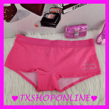  Victoria's Secret Love Pink bling logo shortie pantie NWT