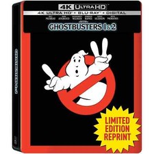Ghostbusters 1  2 4K Steelbook 4K Blu-ray Digital Copy 