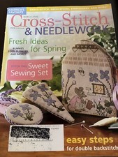 Cross-Stitch  Needlework Magazine March 2009