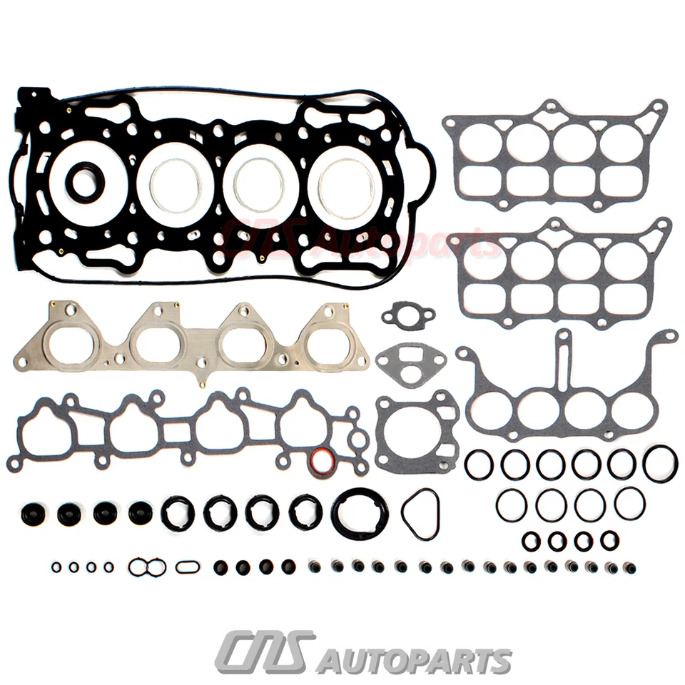 Head Gasket + Bolt Set Fits 90-96 Honda Accord DX EX LX Prelude S 2.2L SOHC F22A - Image 2 of 4