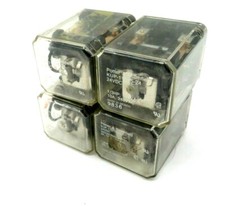 NEW LOT OF 4 POTTER  BRUMFIELD KUP-11D15-24 RELAY KUP11D1524