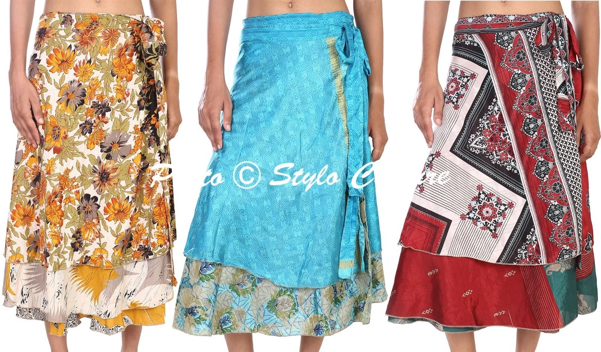 Silk top skirt ebay