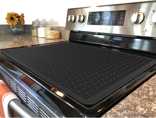 Stove Top Cover for Electric Stove - Silicone Stove Mat for Glass Top, Glass Coo