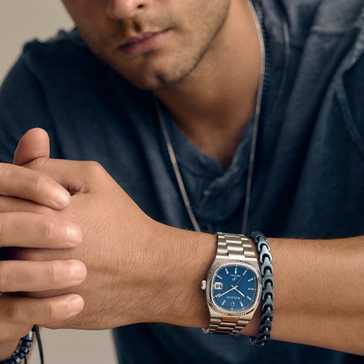 Bulova Super Seville 96B440 – 38mm Blue Dial, Sapphire Crystal, Precisionist Mov