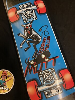 RARE Rodney Mullen Pro Model Almost Mutt Skateboard Deck | eBay