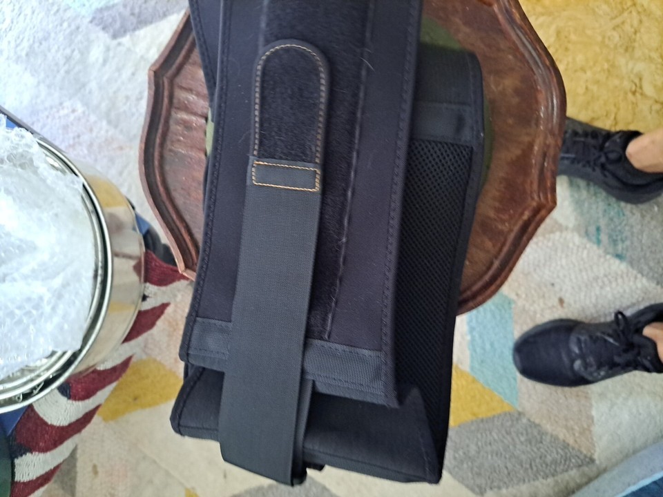 Copper Fit Live Limitless Black Back Support Brace Athletic 30"48