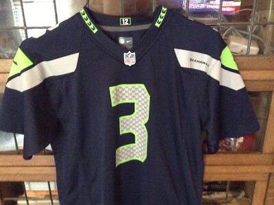 Russell Wilson #3 Seattle Seahawks Nike On Field Jersey SZ Youth L