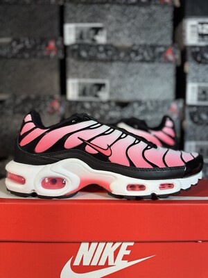 Nike Air Max Plus Black White Hot Punch Pink DZ3670-002 Size 6 | eBay